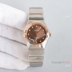 TW Factory Copy Omega Constellation Quartz 28 mm Chocolate Dial Watches_th.jpg